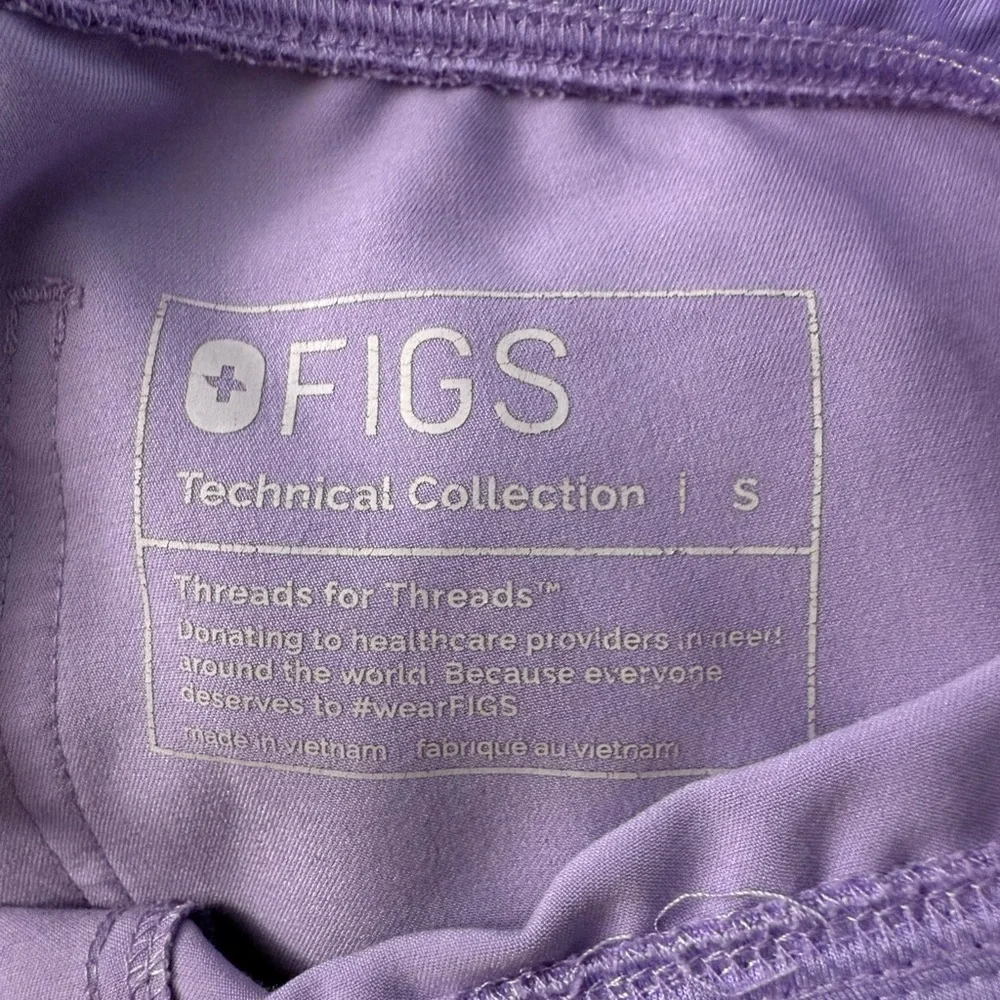 Figs Technical Collection Pants in Purple - Picture 2 of 3